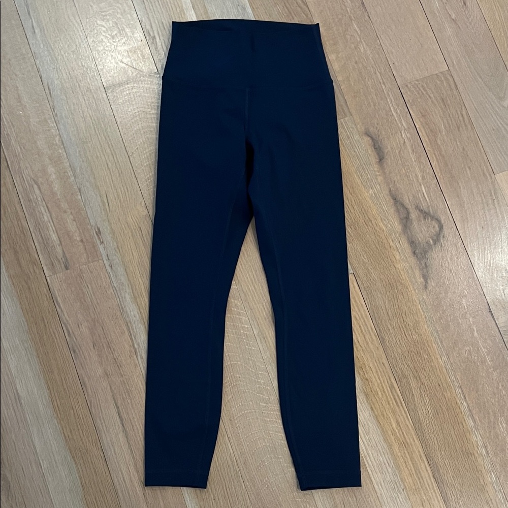 Lululemon Athletica Navy Wunder Under Leggings 4 Never Worn